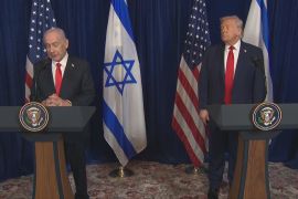 Дональд Трамп та прем’єр Ізраїлю виступили на спільній конференції у США