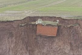 Колишній спостережний пункт часів холодної війни ось-ось впаде через берегову ерозію