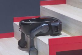 Робота-пилососа з ногами показали на виставці CES у Лас-Вегасі
