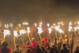 Спалення Дракара і сотні факелів: фестиваль вікінгів на Шетландських островах