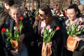 200 тисяч тюльпанів роздали людям в Амстердамі