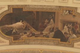 У Відні відкрили доступ до ранніх стельових фресок Густава Клімта