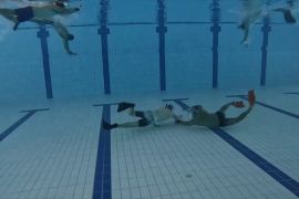 В ОАЕ набуває популярності підводний хокей
