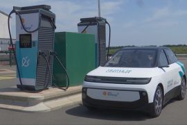 Shell показала концепт електромобіля, який здатний заряджатися за 10 хвилин